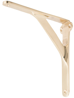 Shelf Brackets Polished Brass / H150xP150mm