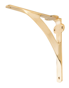 Shelf Brackets Polished Brass / H200xP200mm