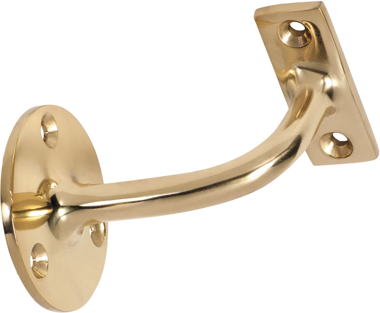 Handrail Brackets Polished Brass