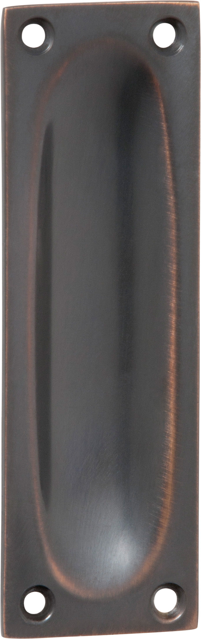 Classic Flush Pull Antique Copper / Small