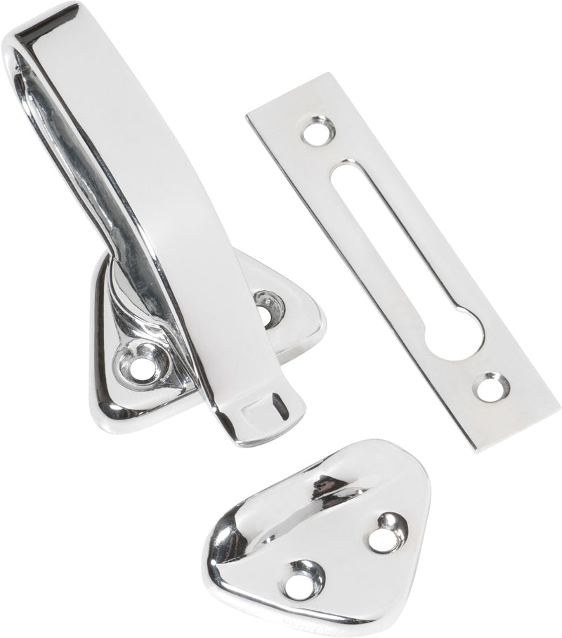 Hopper Window Fastener Chrome Plated
