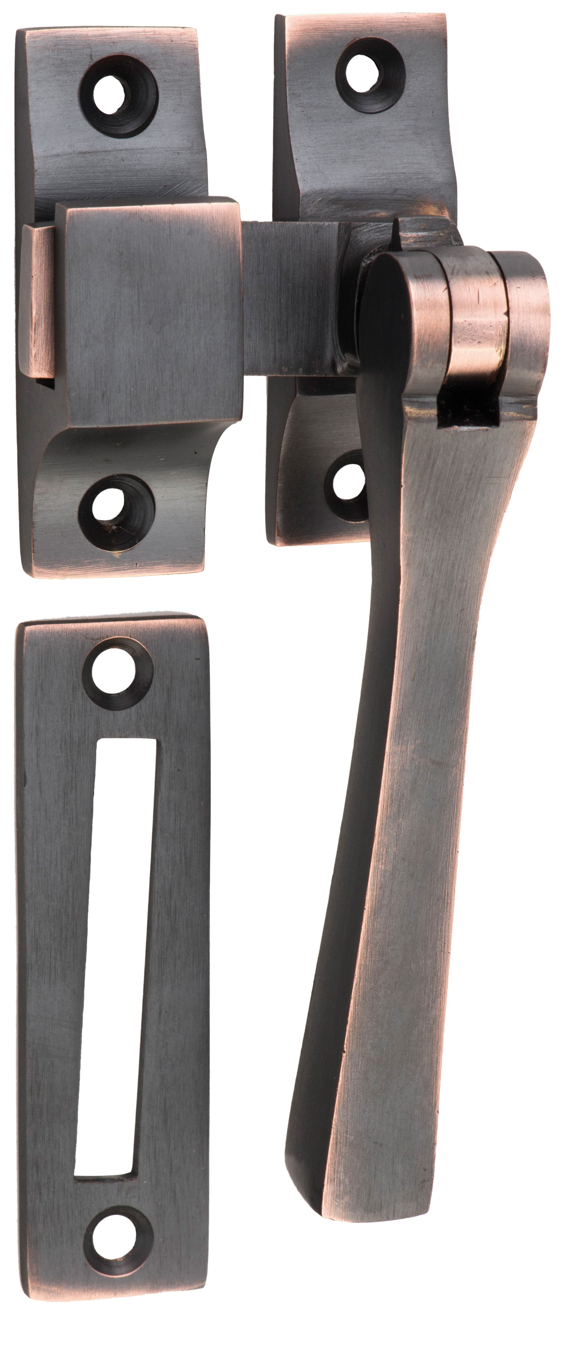 Square Casement Fastener Antique Copper