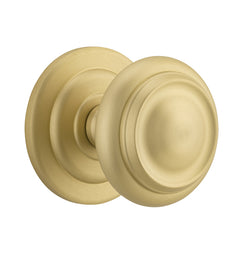 Sarlat Centre Door Knob Brushed Gold PVD / Solid Brass