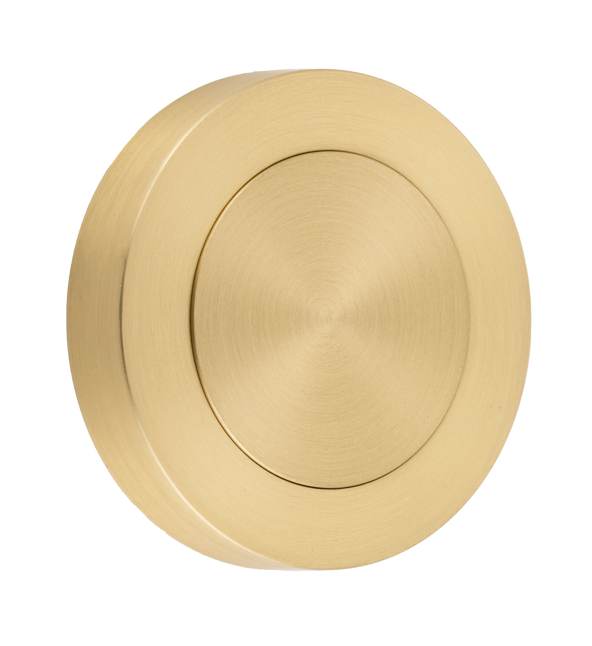 Blank Rose - Round Brushed Gold PVD / Solid Brass