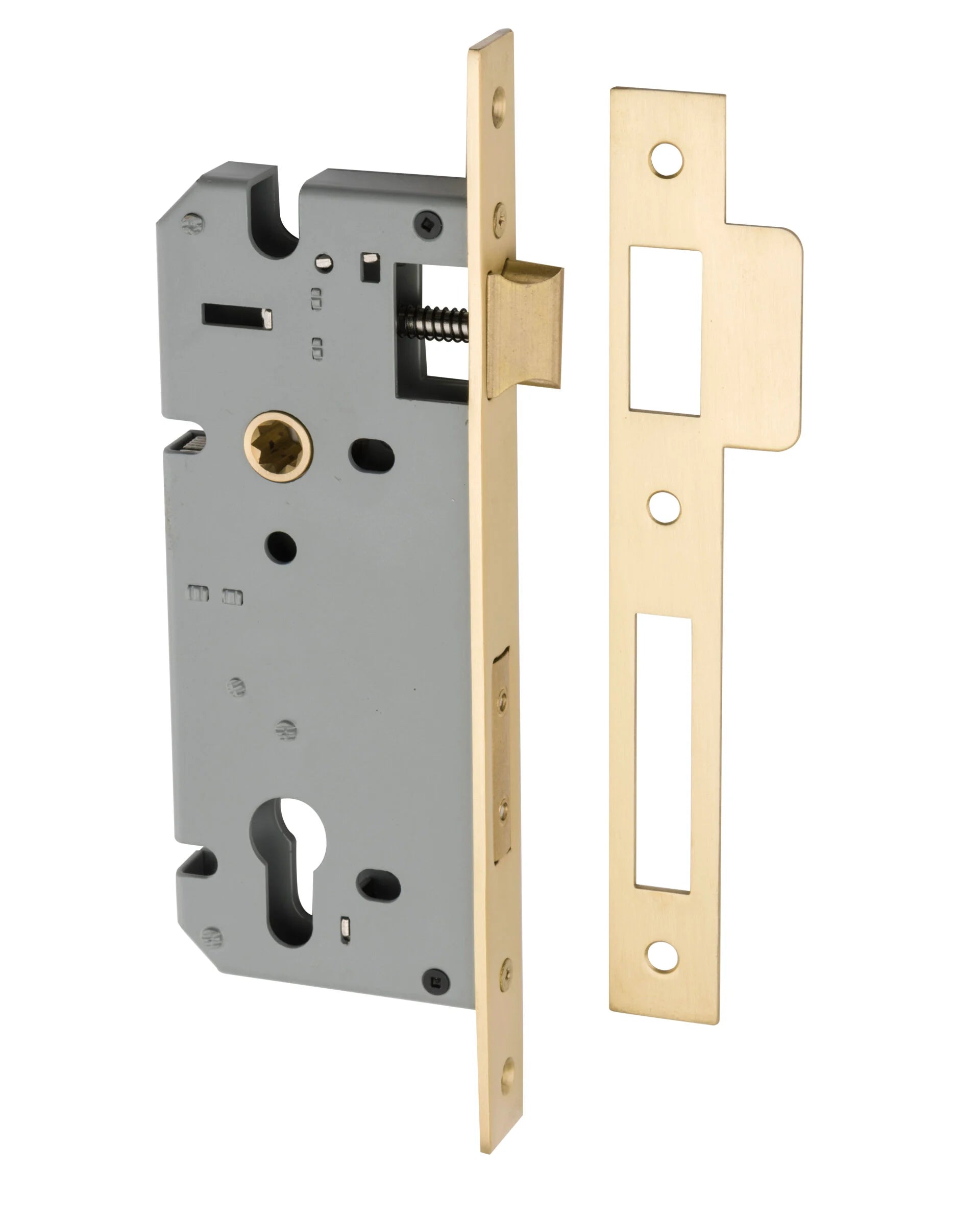 Mortice 85mm Euro Locks - 45mm Backset