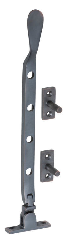 Base Fix Casement Stay Antique Copper / L200mm