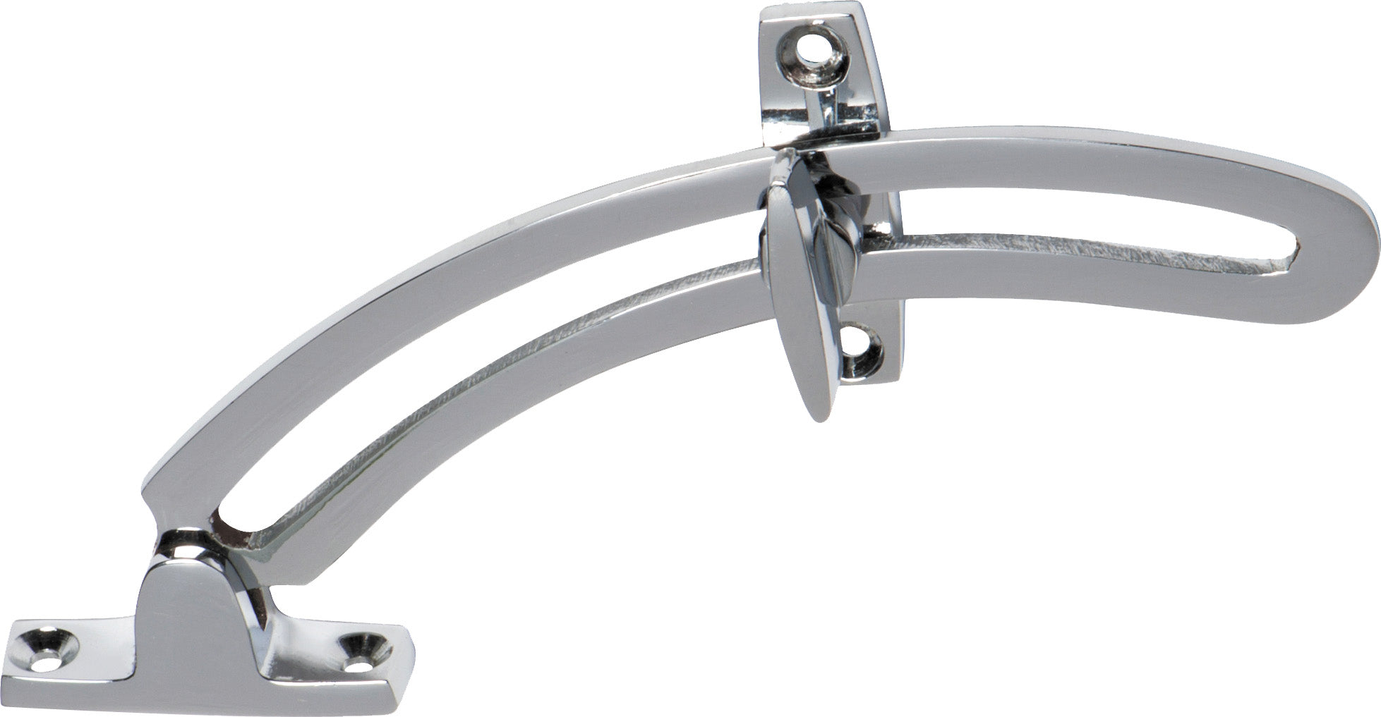 Classic Quadrant Stay Chrome Plated / L150mm
