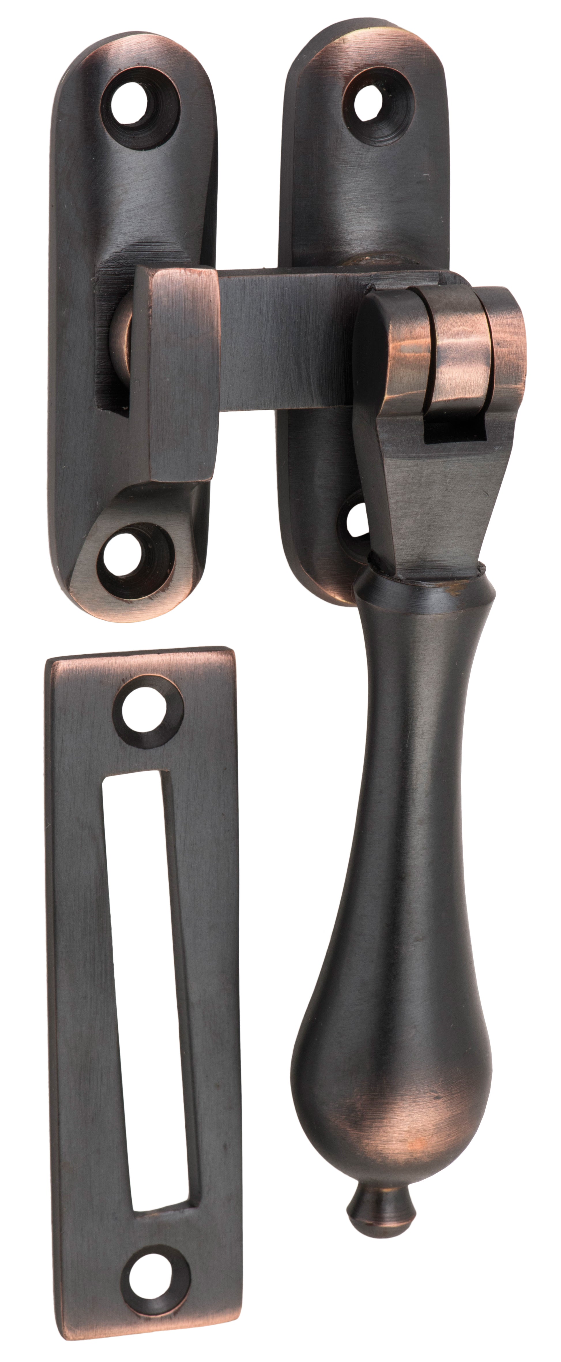 Teardrop Casement Fastener Antique Copper