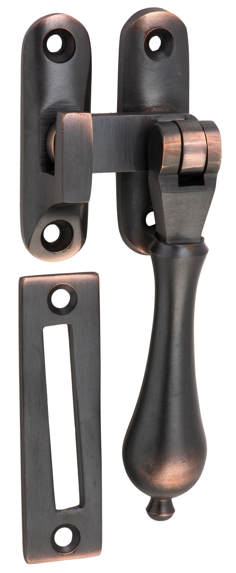 Teardrop Casement Fastener Antique Copper
