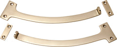 Fanlight Stop Polished Brass / L190mm