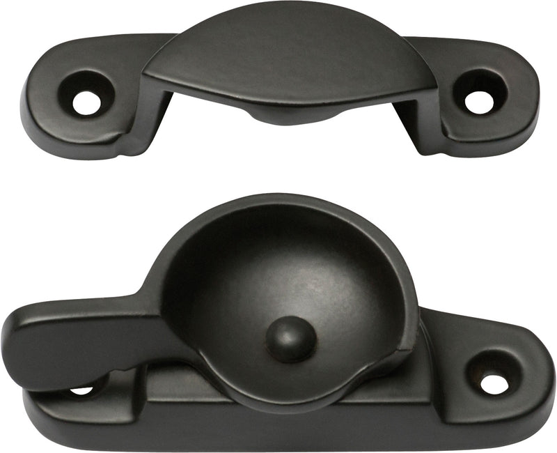 Classic Sash Fastener Matt Black