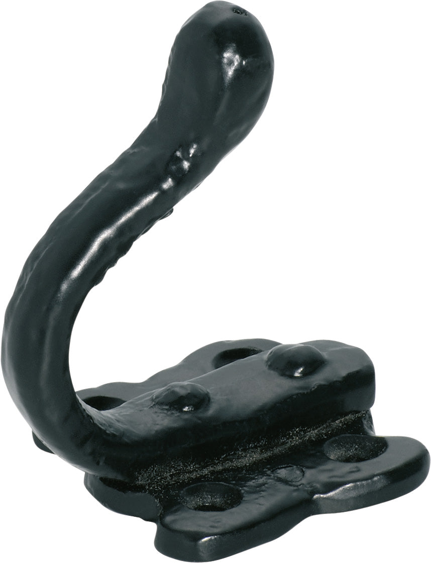 Old English Robe Hook Matt Black