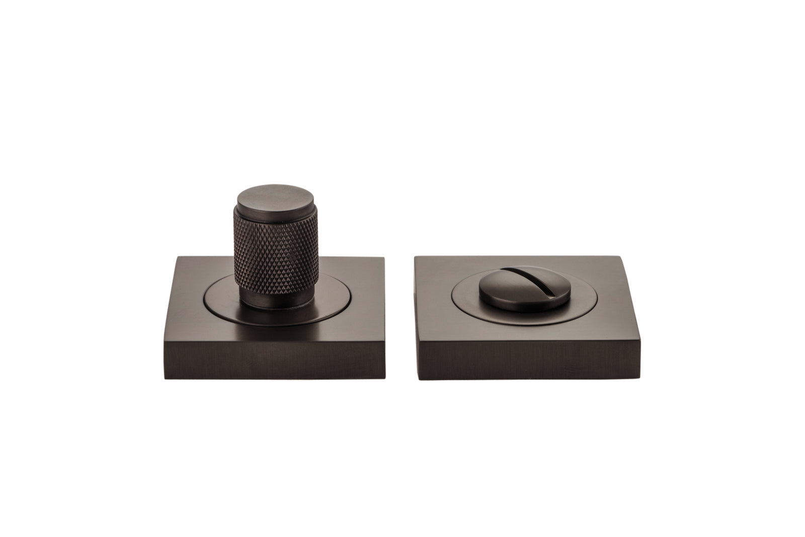 Brunswick Privacy Turn - Square Antique Brass