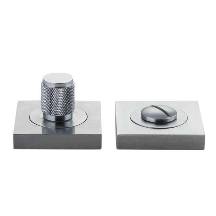 Brunswick Privacy Turn - Square Satin Chrome
