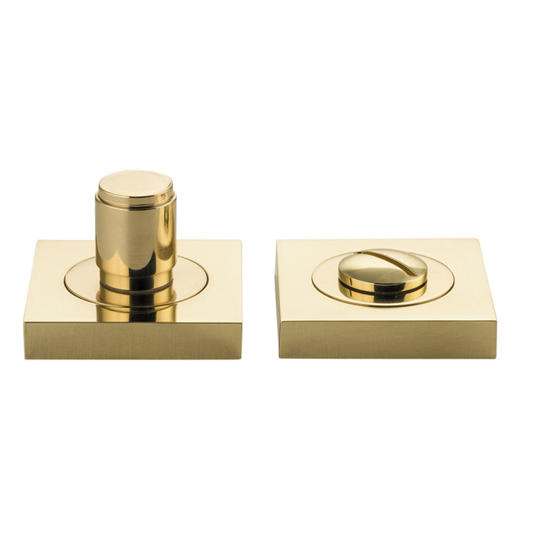 Berlin Privacy Turn - Square Polished Brass