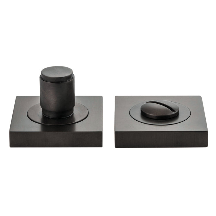 Berlin Privacy Turn - Square Antique Brass