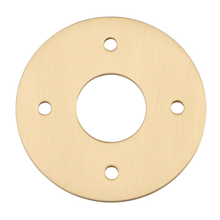 Round-Adaptor Plate Satin Brass / Solid Brass