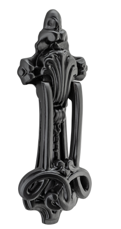 Federation Door Knocker Matt Black