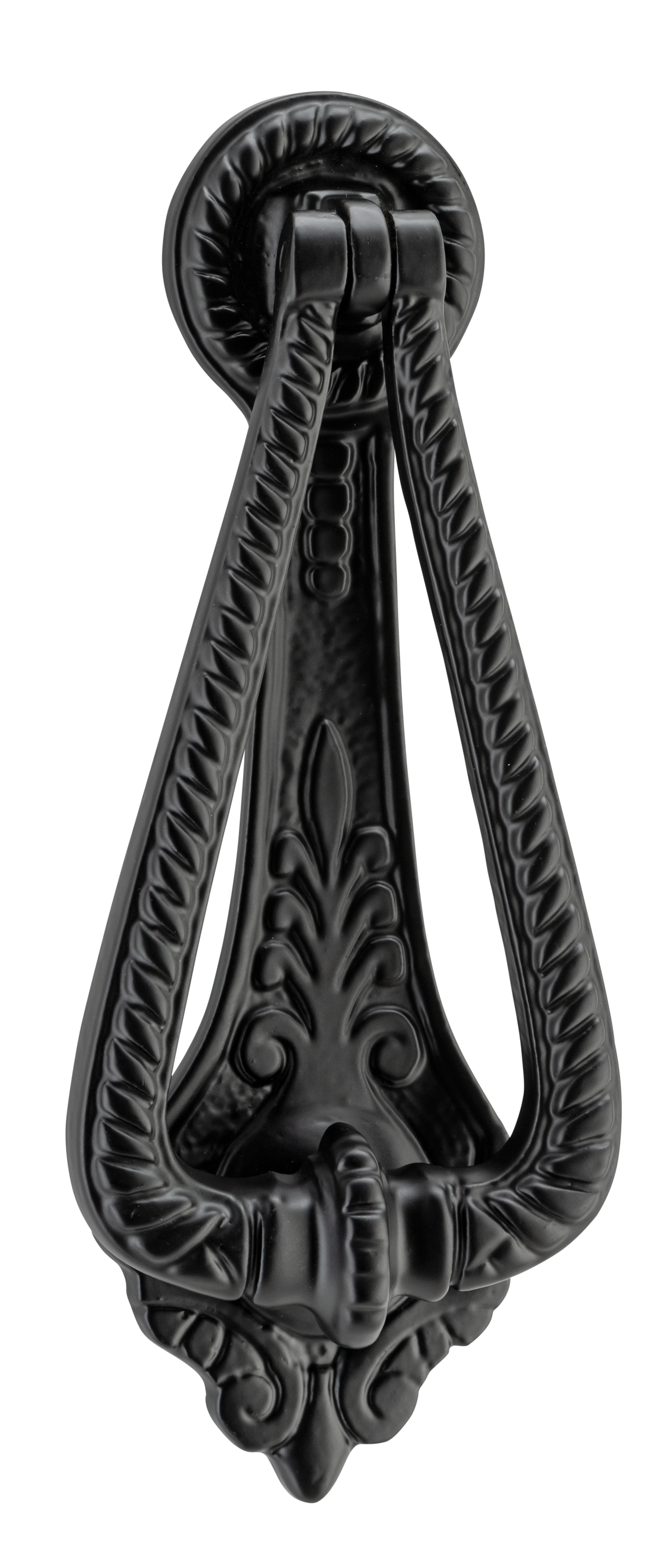 Edwardian Door Knocker Matt Black