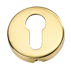 Euro Escutcheons Polished Brass