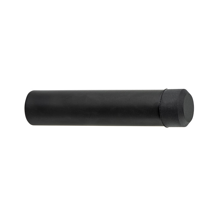 Pencil Door Stop Matt Black / Solid Brass