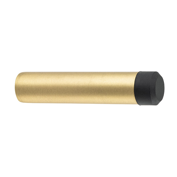 Pencil Door Stop Satin Brass / Solid Brass