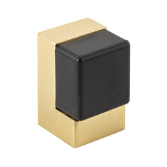 Square Door Stop Polished Brass / Solid Brass