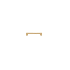 Baltimore Cabinet Pull Brushed Brass / Solid Brass / 128mm