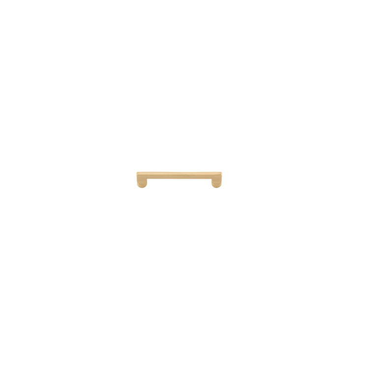 Baltimore Cabinet Pull Brushed Brass / Solid Brass / 128mm