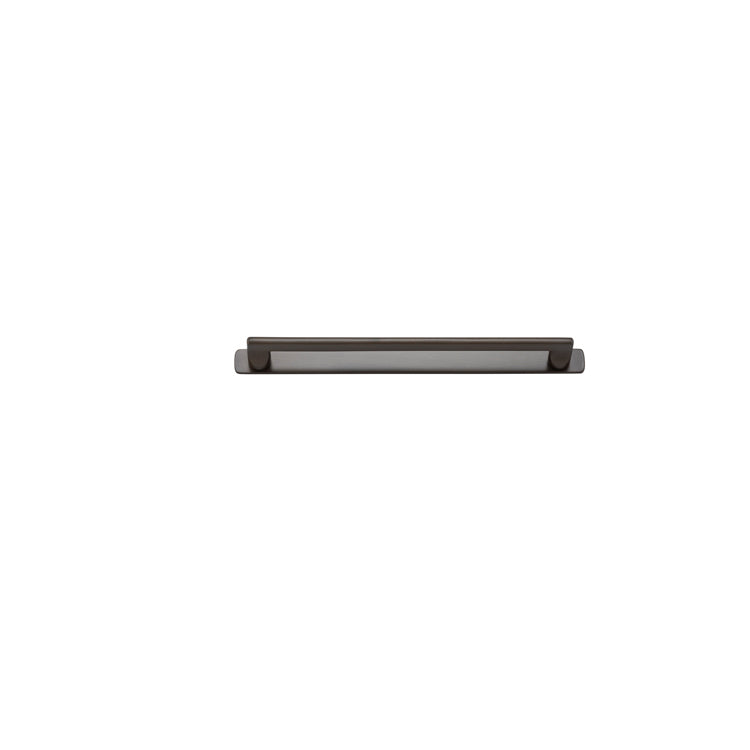 Baltimore Cabinet Pull with Backplate - CTC256mm Signature Brass / Solid Brass