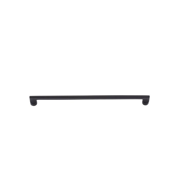 Baltimore Cabinet Pull Matt Black / Solid Brass / 320mm