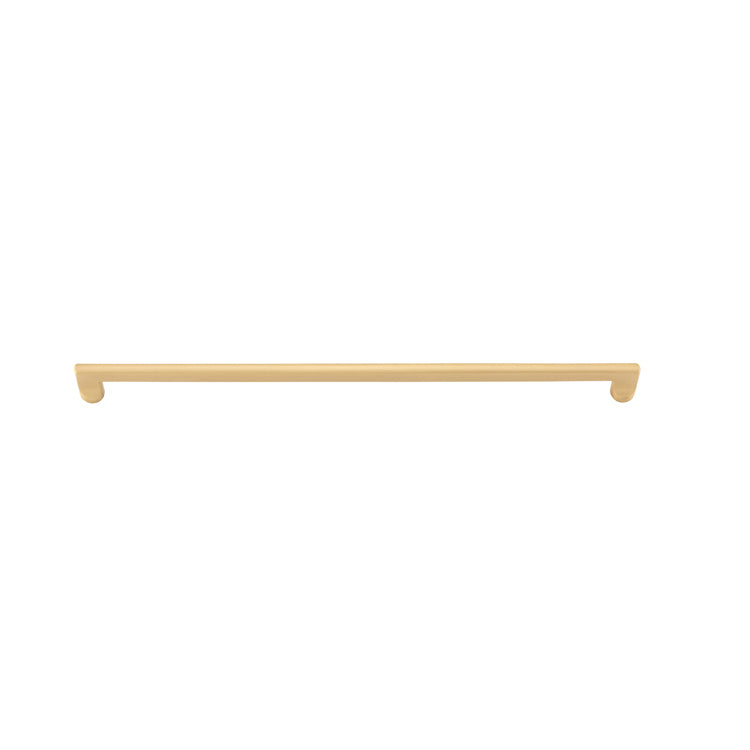 Baltimore Cabinet Pull Brushed Brass / Solid Brass / 450mm