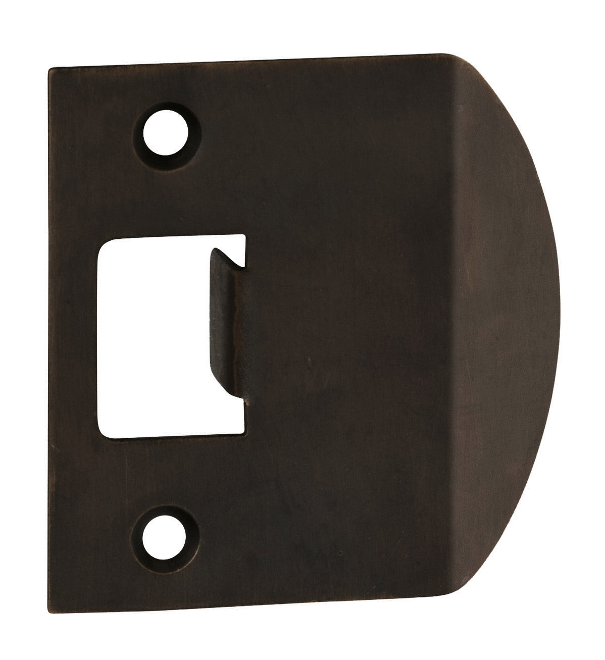 Tube Latch Striker - Extra Long Antique Brass