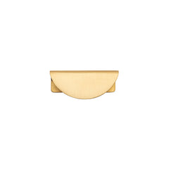 Osaka Lip Drawer Pull Satin Brass / Solid Brass