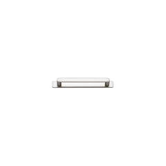 Osaka Cabinet Pull with Backplate - CTC160mm Satin Nickel / Solid Brass