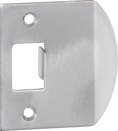 Tube Latch Striker - Extra Long Satin Chrome