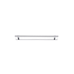 Helsinki Cabinet Pull with Backplate - CTC256mm Chrome Plated / Solid Brass