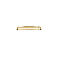Sarlat Cabinet Pull with Backplate - CTC256mm Polished Brass / Solid Brass