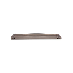 Sarlat Cabinet Pull with Backplate - CTC320mm Antique Brass / Solid Brass