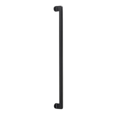 Baltimore Pull Handle - 600mm Matt Black / Solid Brass
