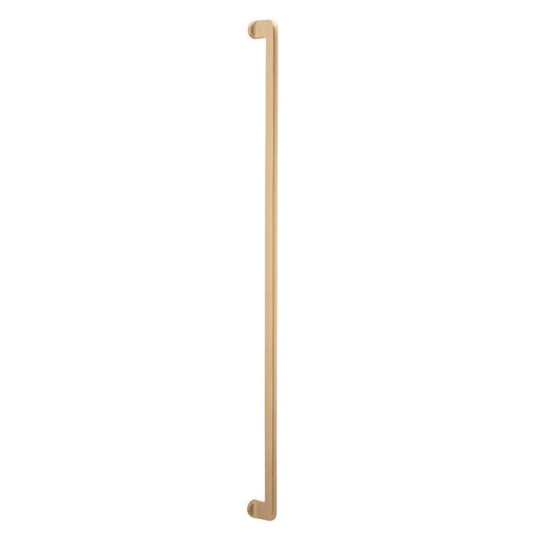 Baltimore Pull Handle - 900mm Satin Brass / Solid Brass