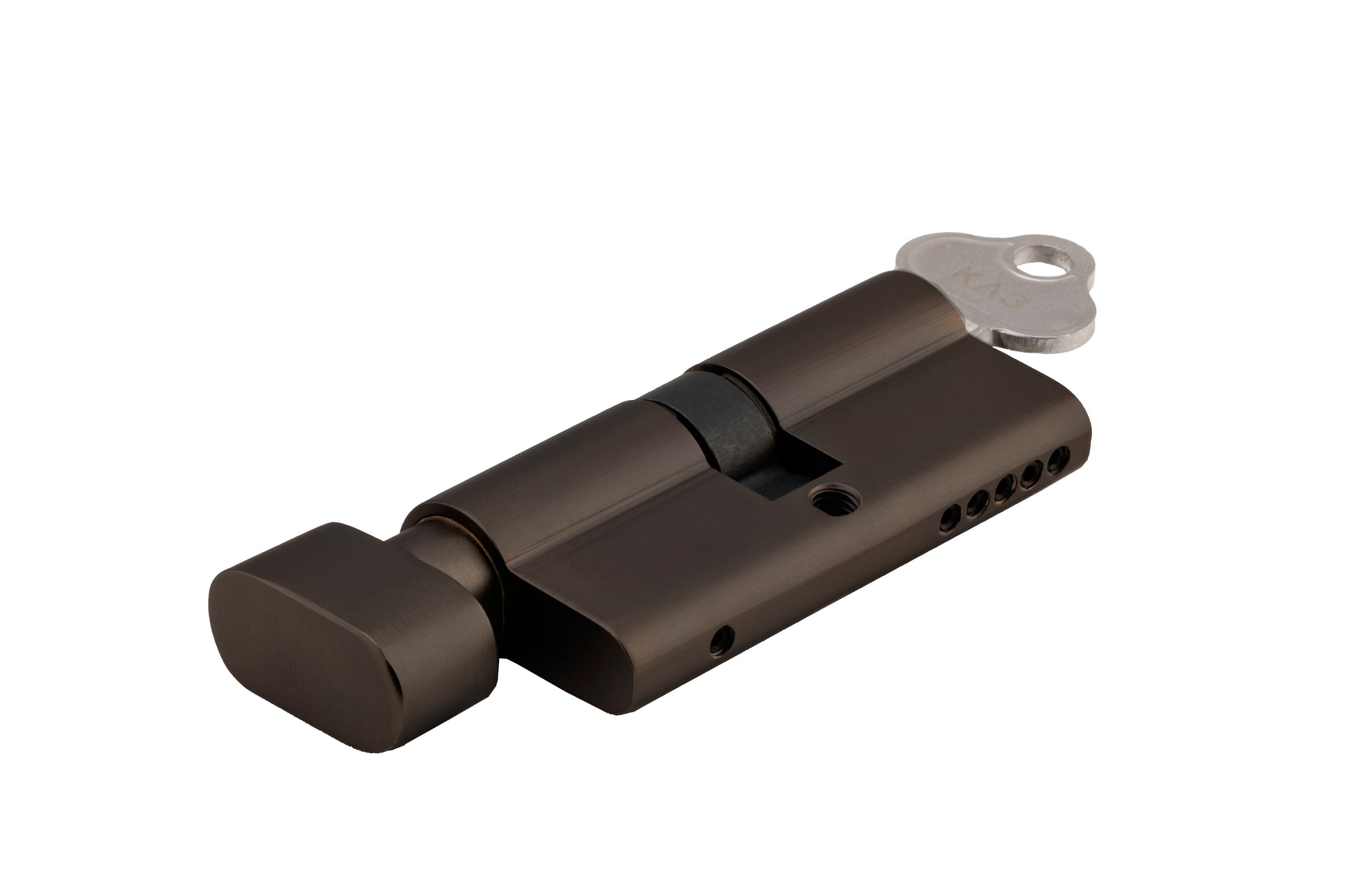 Euro Cylinder Key/Thumb 5 Pin Antique Brass / Brass