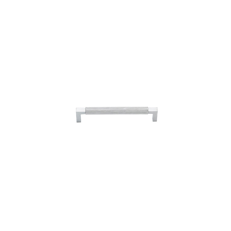 Brunswick Cabinet Pull - CTC160mm Satin Chrome / Brass