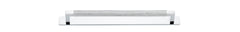 Brunswick Cabinet Pull with Backplate  - CTC256mm Chrome Plated / Brass