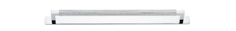 Brunswick Cabinet Pull with Backplate  - CTC320mm Chrome Plated / Brass