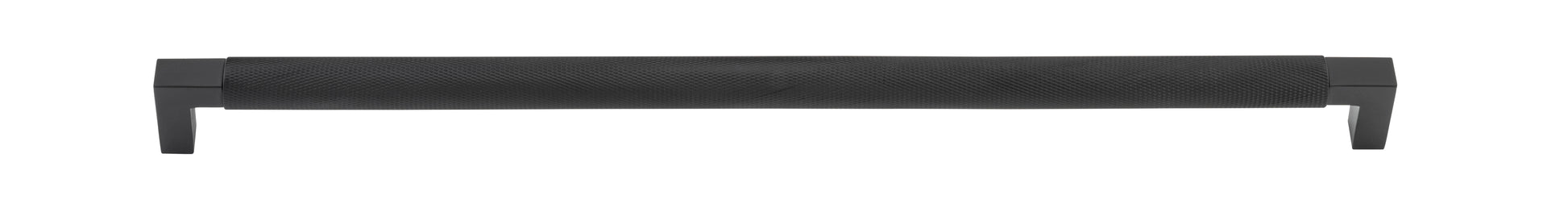 Brunswick Cabinet Pull - CTC450mm Matt Black / Brass