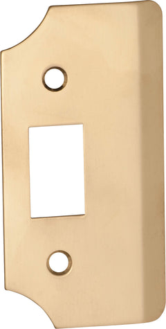 Tube Latch Rebate Kit Extension Plate Polished Brass