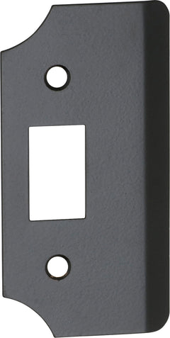 Tube Latch Rebate Kit Extension Plate Matt Black