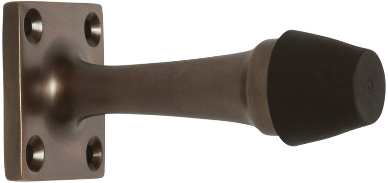 Traditional Door Stop Antique Brass