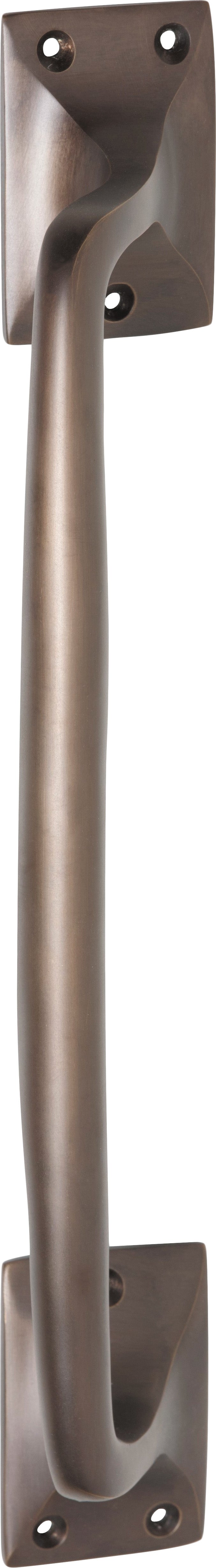 Offset Classic Pull Handle Antique Brass / H305xW42xP60mm